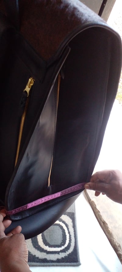 Two Bespoke Leather Unisex Randoseru Backpacks within custom made realization